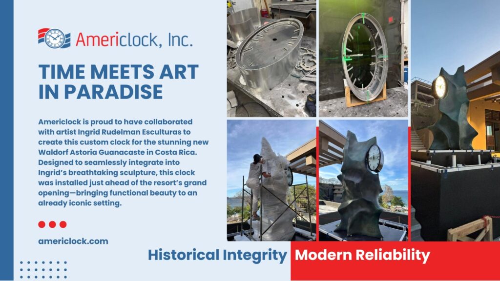 Custom Clock - Waldorf Astoria Guanacaste in Costa Rica