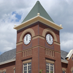 Marietta GA bank clock