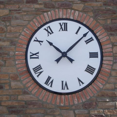 Swimming pool clubhouse clock, Gilbert AZ